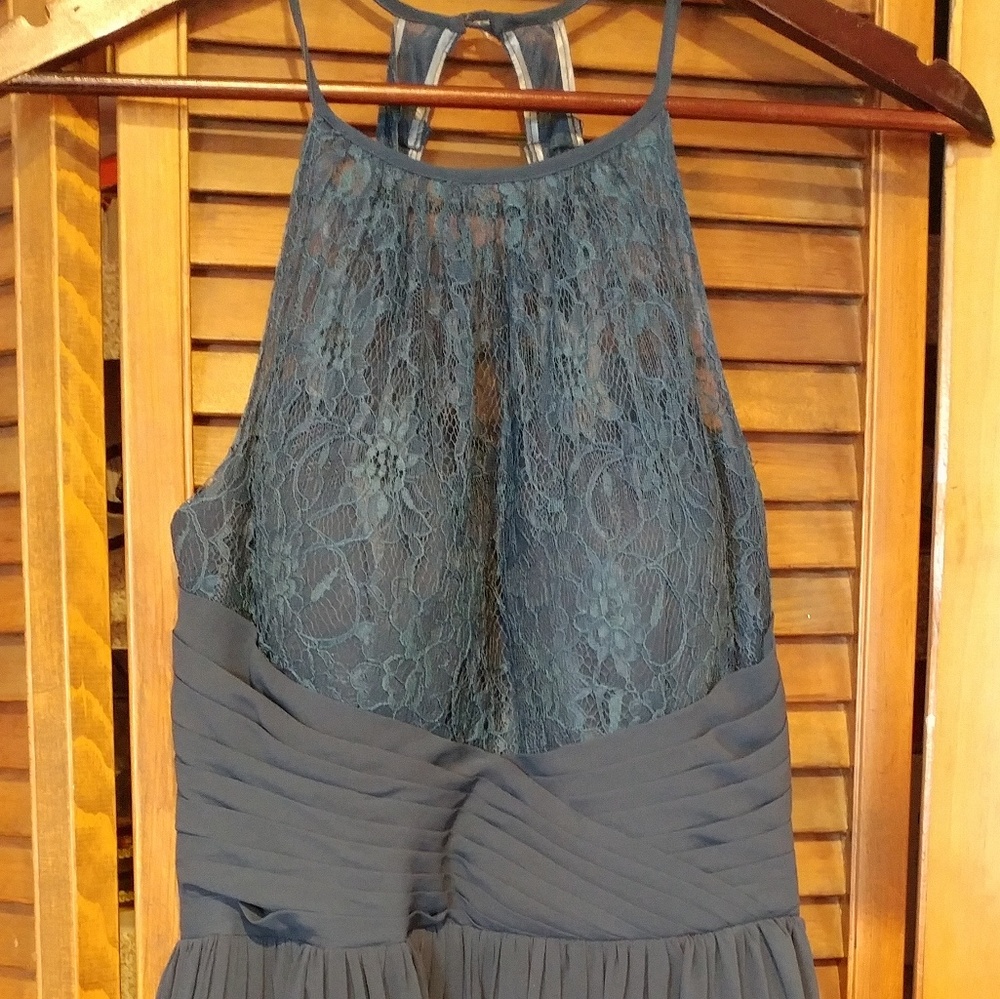 Azazie Navy Harmony Dress